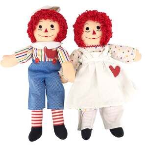 Raggedy Ann & Andy dolls vintage